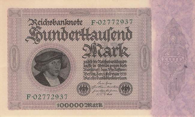 100000 Mark 1923